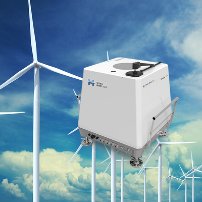 Wind Direction Range 0-360° Offshore Wind Lidar 554'430*576mm3 Measurement Layer 12