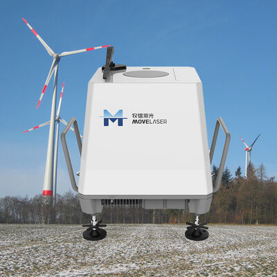Temperature Range Minus 40 to Plus 60 Degrees Wind Lidar System Offering Wind Direction Accuracy One Degree and Size 554 by 430 by 581 Millimeters