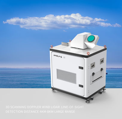 Buy 3d Scanning Doppler Wind Speed Lidar Line Of Sight Detection Distance 4km-8km Large Range online manufacture