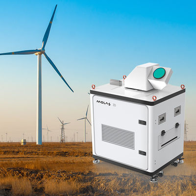 Buy Long Range Doppler Wind Lidar With Precision Accuracy IP65 Housing Program Scan And 15km Detection Range online manufacture