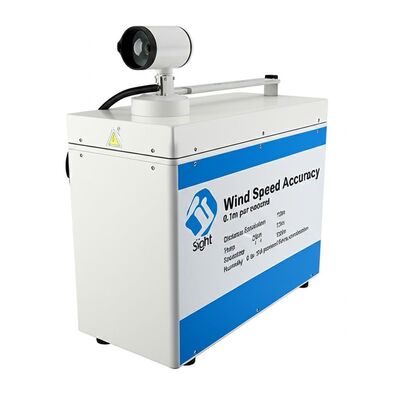 Buy Sight Wind Speed Accuracy 0.1m per second Doppler Wind Lidar Distance Resolution 15m 30m 75m 120m Storage Humidity 0 to 100 percent RH no condensation online manufacture
