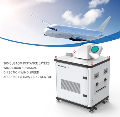 300 Custom Distance Layers Wind Lidars 3d Visual Direction Accuracy 0.1m/S Rental