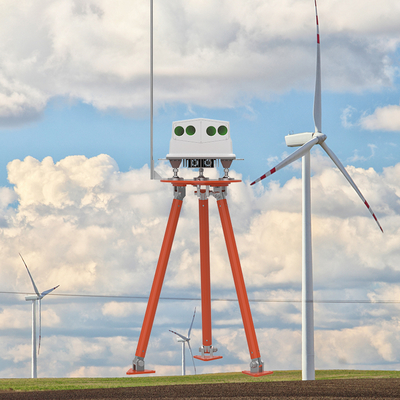 IP66 Wind Turbine Lidar with ±0.5° Accuracy and 70m/s Survival Wind Speed