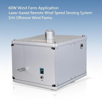 60W Wind Farm Application Laser-based Remote Wind Speed Sensing System for Offshore Wind Farms 1Hz Sampling Rate