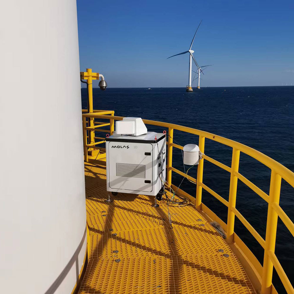 3D Scan Wind Measurement Lidar Visual Direction Wind Speed Measurement