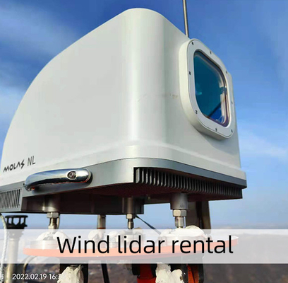 Rental 50-200m Measurement Wind Lidar 4hz Sample Frequency -50~50m/S Wind Speed