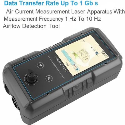 Data Transfer Rate Up To 1 Gb s Air Current Measurement Laser Apparatus With Measurement Frequency 1 Hz To 10 Hz Airflow Detection Tool